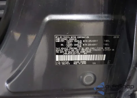 2018 Toyota Rav4 Hybrid Xle from USA, damaged, VIN JTMRJREV0JD211335